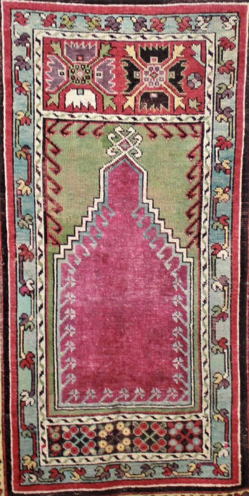 Antiker Gebetsteppich - Bild 2 aus 4