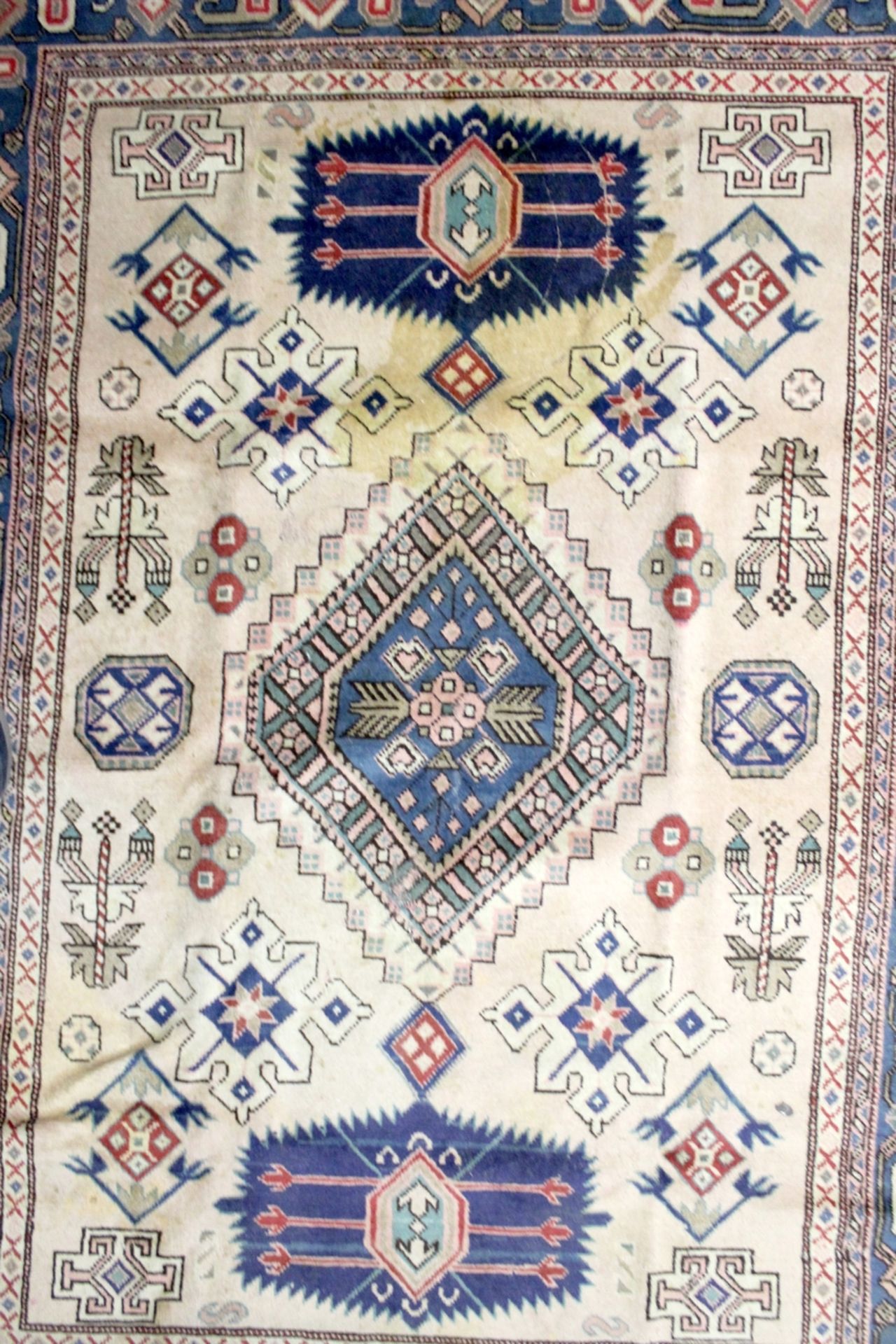 Samarkand Teppich um 1930 - Image 3 of 4