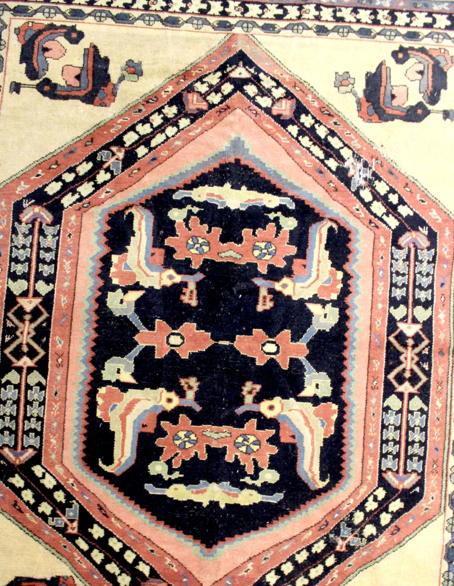 Wohl Hamadan Gebiet Teppich um 1900 - Bild 2 aus 3