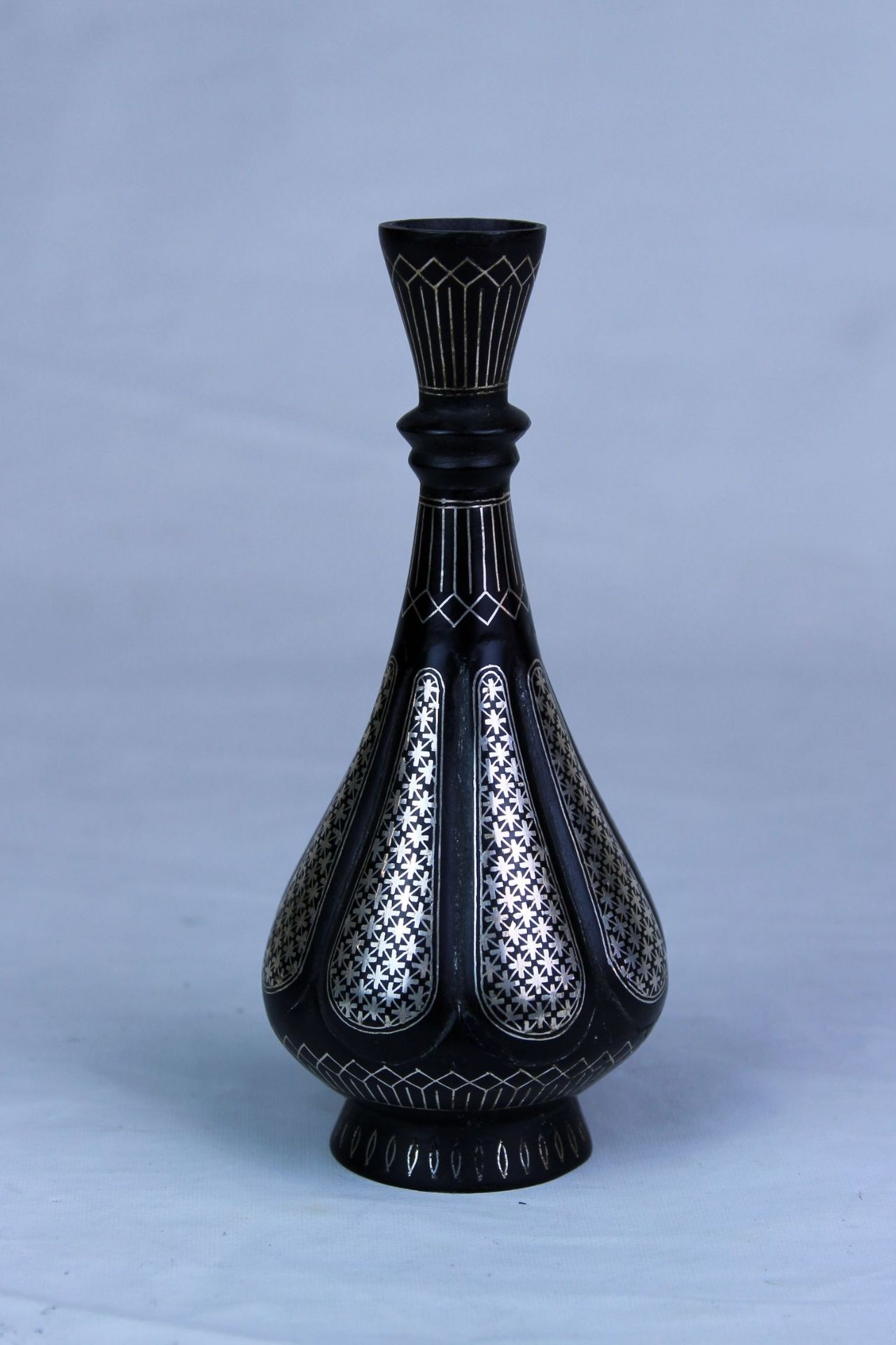 Indien Bidri Vase