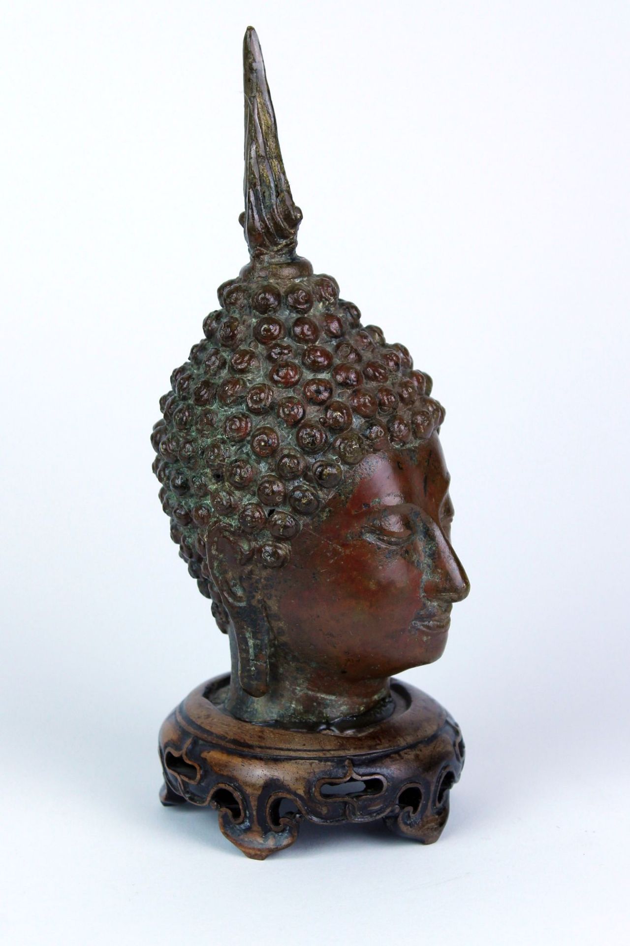 Thailand Buddha Kopf 16./17. Jhdt. - Image 2 of 4