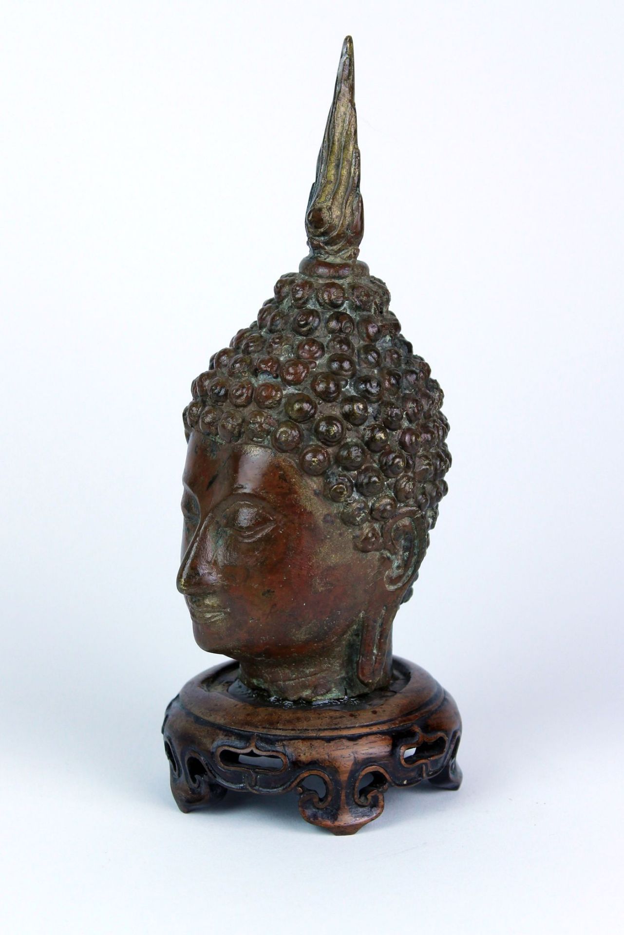 Thailand Buddha Kopf 16./17. Jhdt. - Image 3 of 4