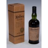 Ardbeg hand bottled Islay Single Malt Scotch Whisky, cask filled 24/11/1976, bottled 17.7.00, cask