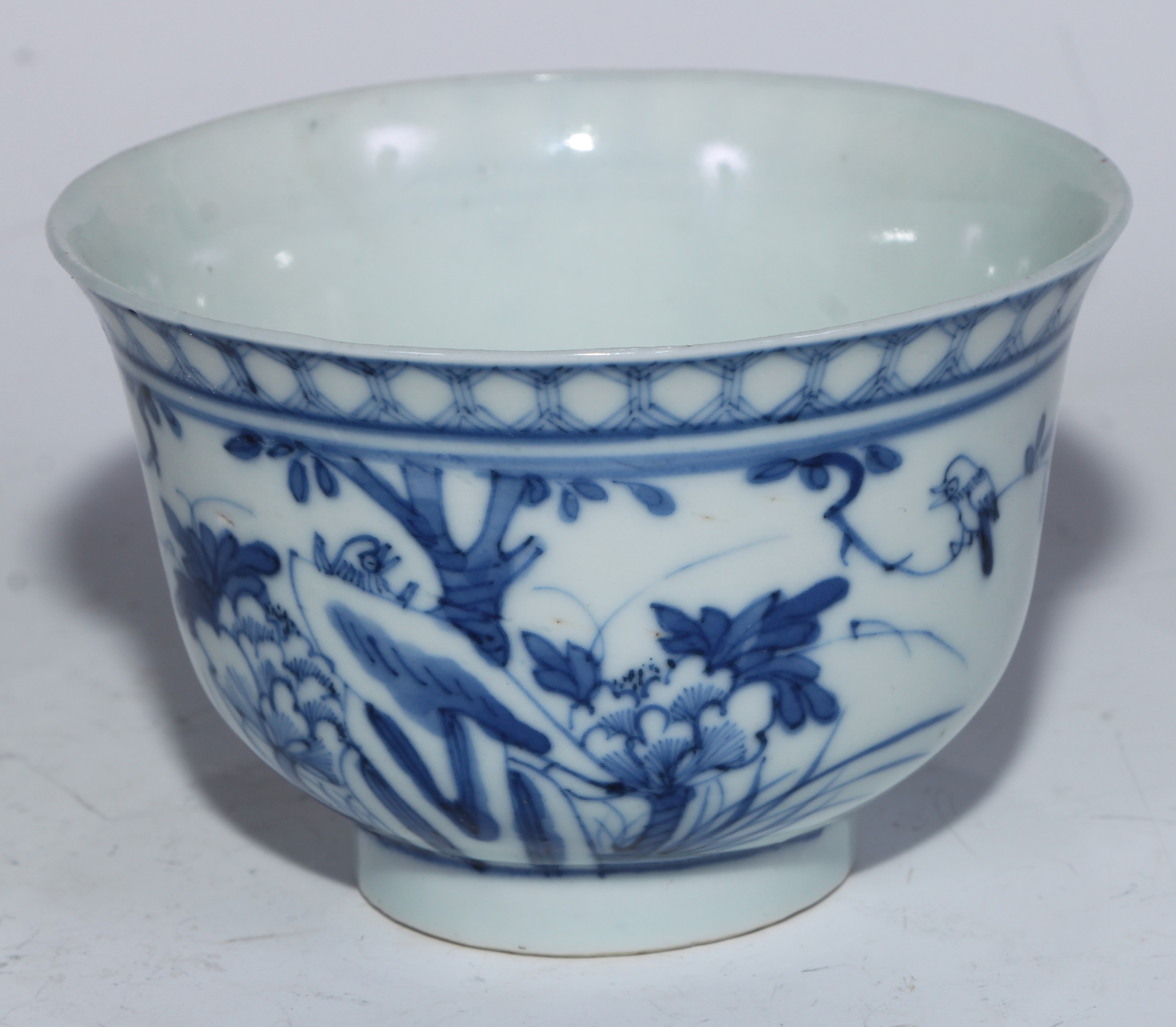 A Chinese octagonal plate, painted in tones of underglaze blue with lotus, 20cm diameter, 18th - Image 15 of 20
