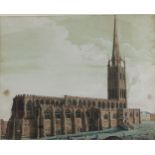 English Antiquarian School (final-quarter, 18th century) Saint Michael's Church, Coventry (later the