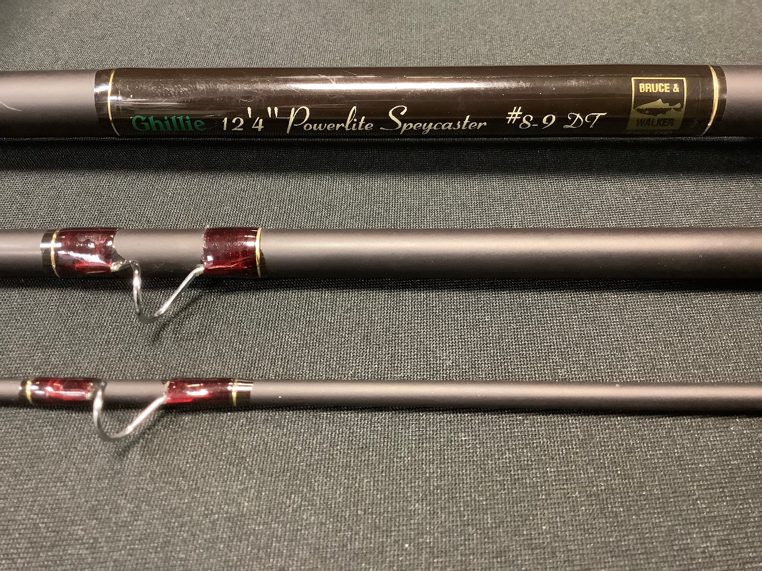Fishing equipment - A Bruce and Walker 'Ghillie', 12' 4" Powerlite Speycaster, fly fishing rod.