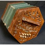 A 19th century concertina