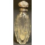 A 19th century silver mounted scent bottle