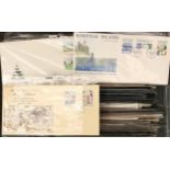 Stamps - Norfolk Broads FDC collection 1960-2006, few hundred