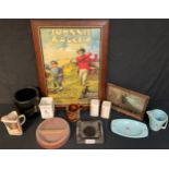 Advertising - a 1930's Johnnie Walker bar jug; others, later; Carlton ware Guinness salt and