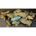 Toys and Juvenalia - a collection of Palitoy Action Man unboxed vehicles including Sea Wolf