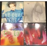 Vinyl Records - LP's including The Cure - Entreat - FIXH 17; Faith - fix 6 (Black Text ide A); The