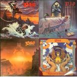 Vinyl Records - LP's including - Dio - Holy Diver - VERS 5; Dream Evil - VERH 46; The Last In Line -