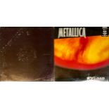Vinyl Records - LP's including Metallica, Reload - 536409-1; Metallica - 510 022-1 (with