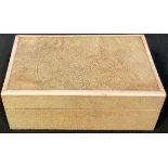 An Art Deco shagreen desk box, 15.5cm long