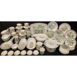A Figgjo Flint, Norway, dinner service comprising vegetable dishes, serving dishes, dinner plates,