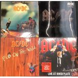 Vinyl Records - LP's including - ACDC - Let There Be Rock - K50366; Rock Or Bust - 88875 03484 1;