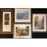 Pictures and Prints - Dad's Army, Don't Tell Him Pike, limited edition lithographs, signed by Ian