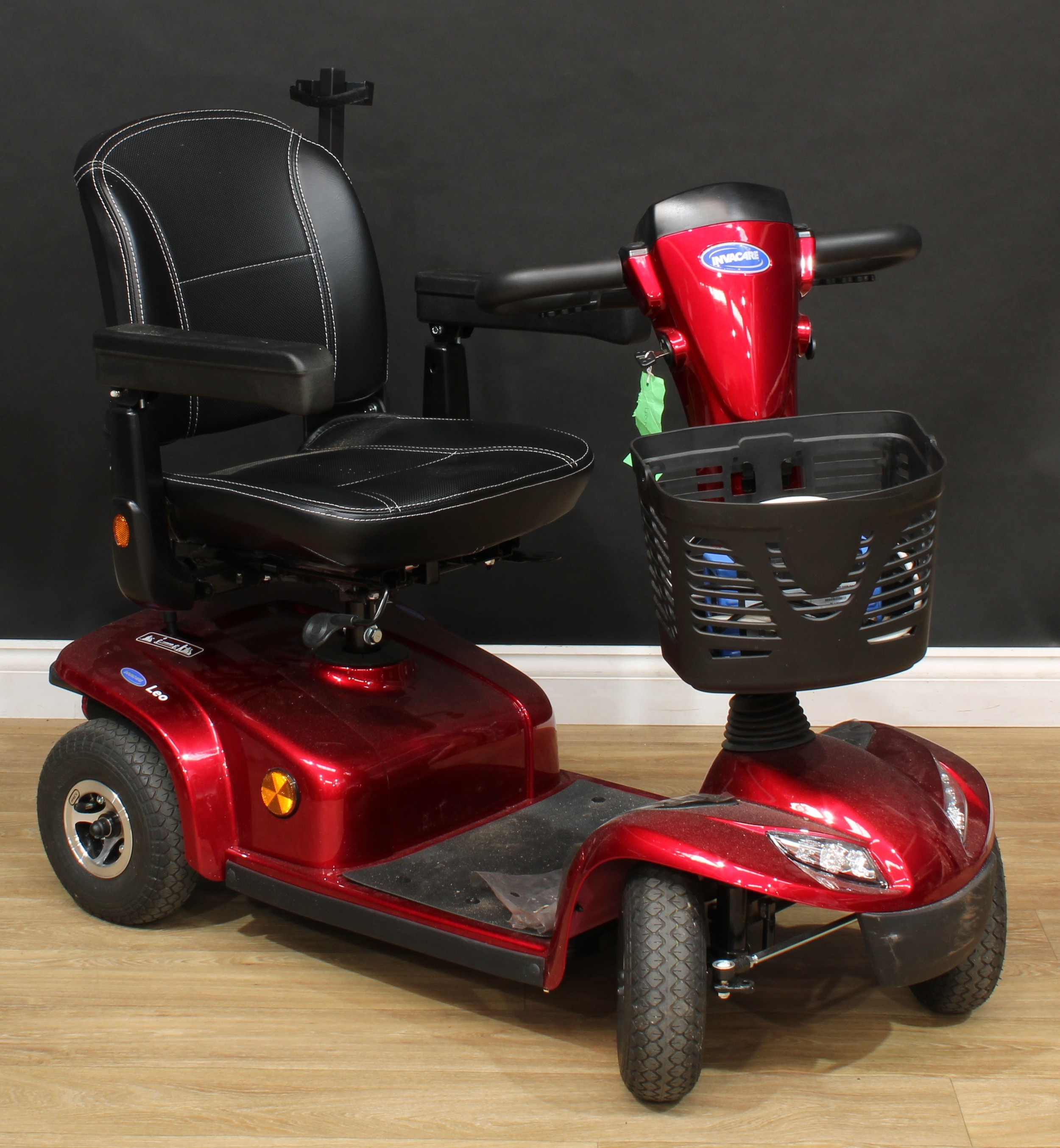 An Invacare Leo mobility scooter
