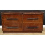 Retail & Industrial Salvage - a haberdashery shop chest, rectangular top above a pair of slides