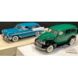 A Franklin Mint Precision Models 1:24 scale 1946 Chevrolet Suburban, presented with outer