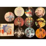 Vinyl Records - 7" Singles and Picture Discs including David Bowie - BOW 100 (10 x 7", Picture Disc,