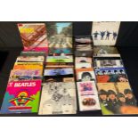 Vinyl Records - LP's and 7" singles including The Beatles A Hard Day's Night, Rubber Soul, Revolver,