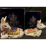 A Royal Crown Derby paperweight, Thistle the Donkey, exclusive for Govier's of Sidmouth, signature