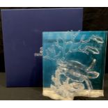 A Swarovski Crystal Wonders of the Sea, Eternity, aquatic diorama, certificate, boxed