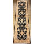 A Ziegler hand made carpet runner, 302cm x 83cm