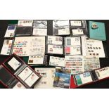 Stamps - GB material in thirteen albums/stockbooks/binders, FDC's 1954 - 1990's, thousands of stamps