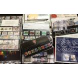 Stamps - GB year pack collection 1976 - 1994, plus some FDC and packs, etc, plus presentation pack