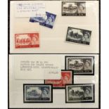 Stamps - QEII Castles 1959-1968, both sets Bradbury Wilkinsons and DLR, SG595/598, 595a/598a VLMM