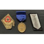 WW2 Third Reich Dienstauszeichnung für den Reichsarbeitsdienst 4 Jahre - Long Service Award of the