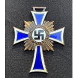 WW2 Third Reich Ehrenkreuz der Deutsche Mutter Dritte Stufe - Mother's Cross 3rd Class (Bronze).