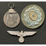 WW2 Third Reich Medaille "Winterschlacht im Osten 1941/42" (Ostmedaille) - Russian Front Medal maker