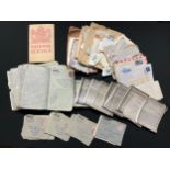 WW2 British RAF large archive of letters, air mail letters, Aerogram's between 1084831 Acting
