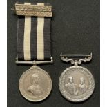 Service medal of the Order of St John with two five year service bars. Un-named. Complete with