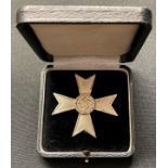 WW2 Third Reich Kriegsverdienstkreuz 1.Klasse ohne Schwertern - War Merit Cross 1st Class without