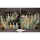 Advertising Bottles - a quantity of Victorian and Edwardian dump dug bottles including Schweppes