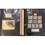 Stamps - Thematics, two albums relating to newspapers, etc, both well collated, plus early