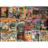 Marvel and DC Comics - The Uncanny X-Men 1985; The New Wonder Woman 1969; World's Finest Batman