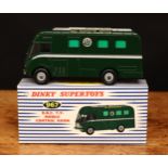 Dinky Supertoys 967 BBC T.V. mobile control room, dark green body with grey roof, 'BBC TELEVISION