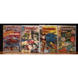 Comics, Marvel Comics, Fantastic Four, comprising No.42 (Sept), No.71 (Feb), No.95 (Feb) and No.