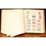 Stamps - KGV Strand stamp album, unpicked, spine damaged, inside very clean, hundreds of stamps,