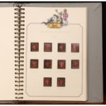 Stamps - a Stanley Gibbons Victoria stamp collection, in illustrated album, full 1864 1d red