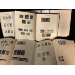 Stamps - five Windsor Albums, decimal editions, in excellent condition, with used and mint stamps