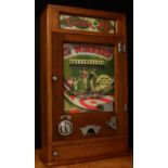 A Parkers Automatic Supplies (Rhyl, Wales) Golden 12 mechanical penny slot arcade/amusement