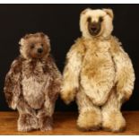 A Charnwood Bears (Frank Webster) artist made jointed teddy bear, blonde mohair with brown tips,