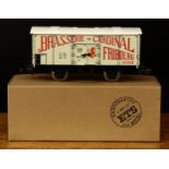 ETS (Electric Train Systems, Czech Republic) O Gauge tinplate 443 beer car "Brasserie Du